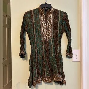 Zola Indian Kurti Kurta Tunic Top | Girls XL